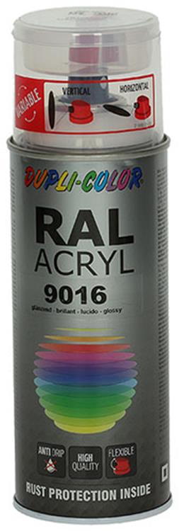 Motip 1000585 - 509384 ral 9016 bianco traffico 400 ml | 2 pezzi