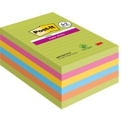 Assortimento di foglietti super adesivi post-it 4690-ssuc-p4+2 da 90 fogli