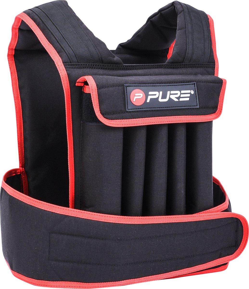 Pure2improve - gewichtsvest met zandvulling - verstelbaar in gewicht - tot 20kg
