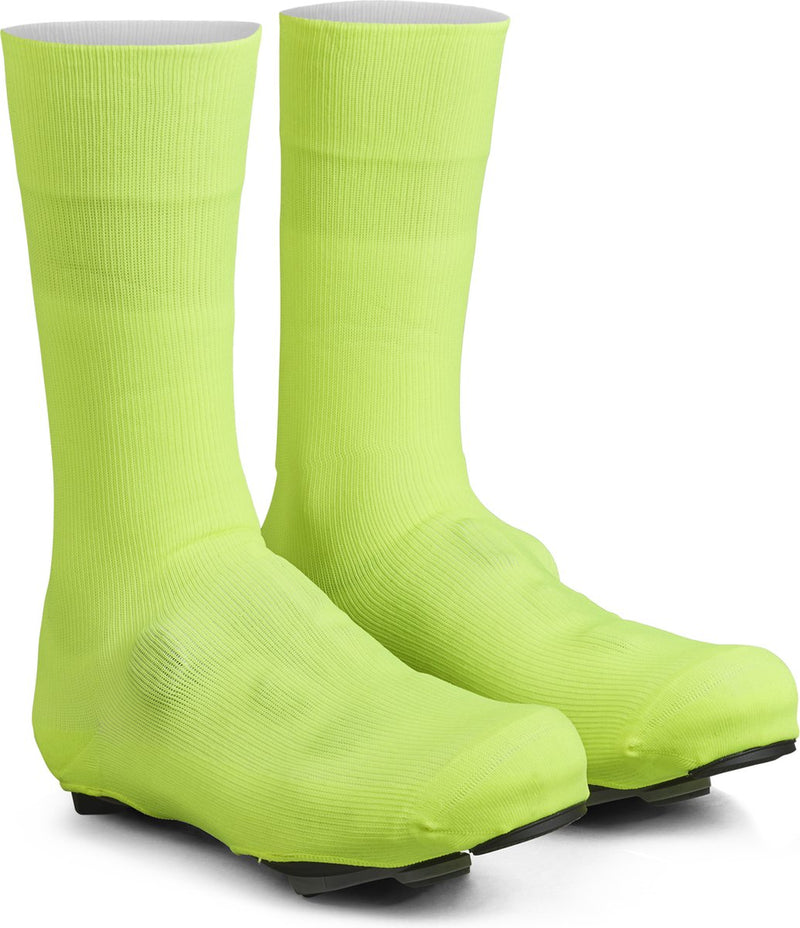 Gripgrab - cubrezapatillas de ciclismo impermeables de punto flandrien cubrezapatillas de bicicleta de carreras impermeables de punto - unisex - amarillo de alta visibilidad - talla s (36-38)