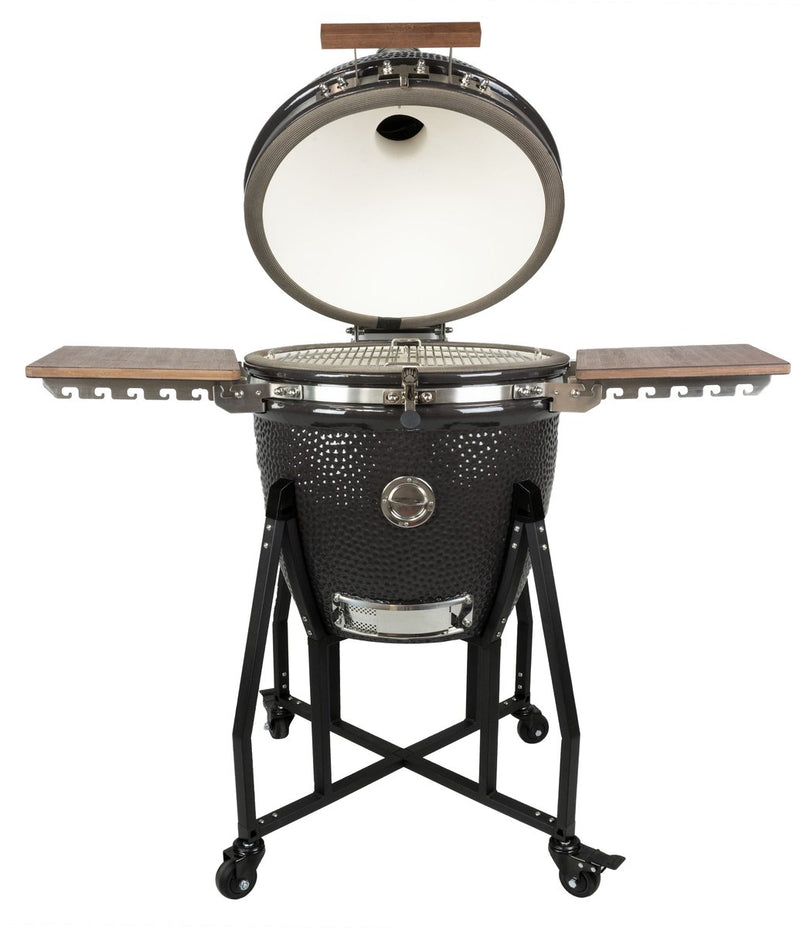 Grizzly grill kamado elite large - barbecue - ø46cm ø18inch - nero - completo