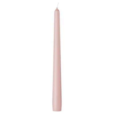 Candela gotica Bolsius 245 24 4pz rosa