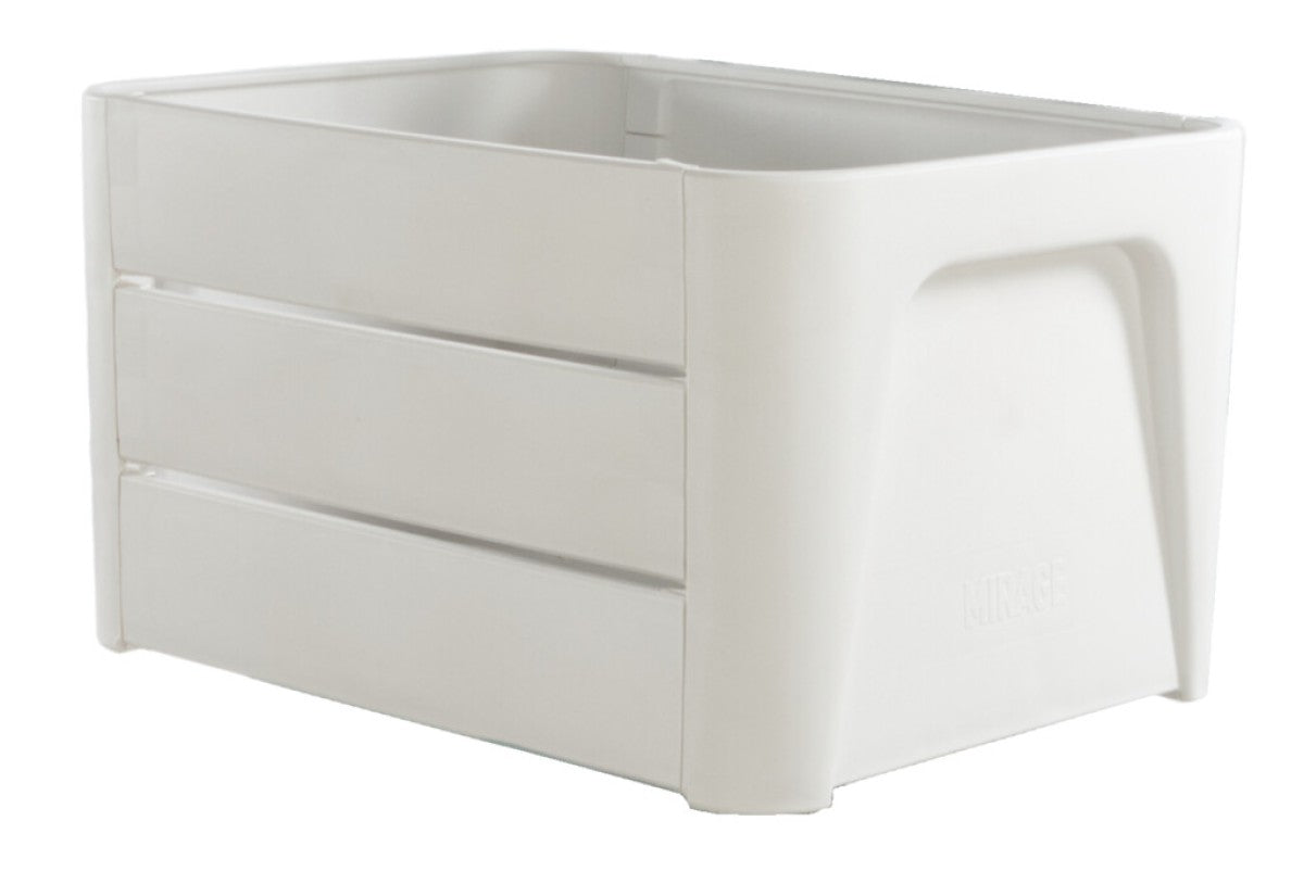 Basil mirage krat click 'n krat bianco 24l