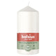 Vela pilar Bolsius 120 58 blanco nube