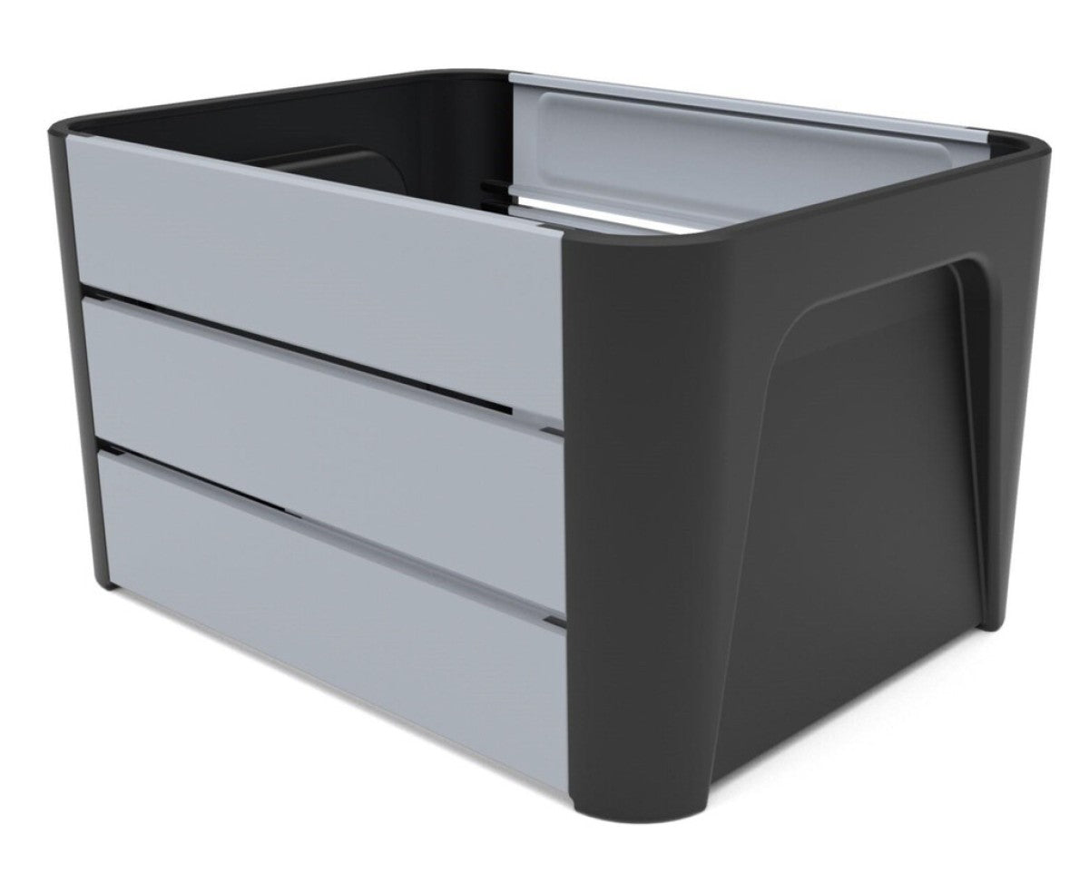 Basil mirage krat click 'n krat nero grigio 24l