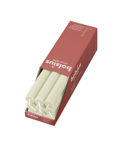 Vela de mesa rústica Bolsius perla suave