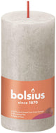 Candela a colonna rustica Bolsius 100 50 grigio
