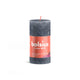 Candela rustica Bolsius 100 50 azzurro