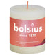 Bolsius shine collection rustiek stompkaars 80 68 soft pearl- zacht parel