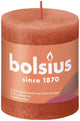 Bolsius Stub Candle Rustic 8 x 6,8 cm arancione terreno
