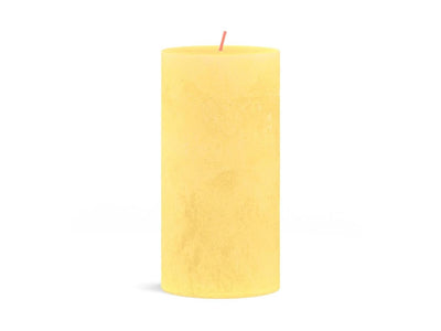 Bolsius stub candela rustica 13 x 6,8 cm giallo soleggiato