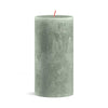 Bolsius rustiek kaars 130 68 jade green