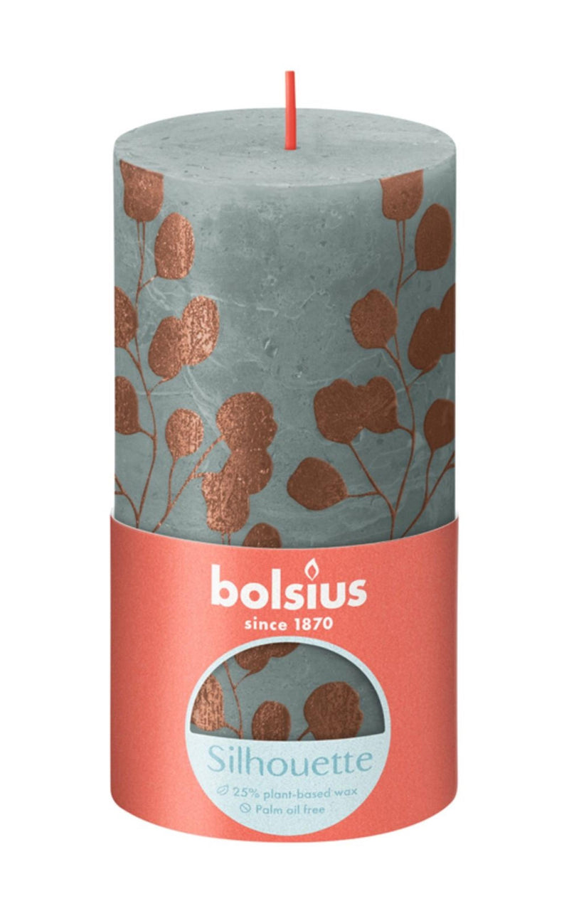 Bolsius rustiek kaars 130 68 eucalyptus