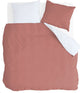 Funda nórdica Byrklund de lado - 200x220 - 100% algodón - blanco terra