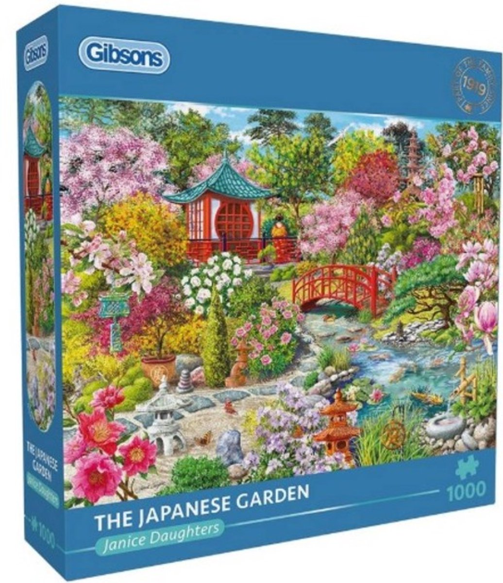 Gibsons - il giardino giapponese (di Janice Daughters) - 1000 pezzi 68×49 cm (l×a) - puzzle per adulti