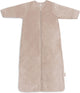 Saco de dormir para bebé Jollein de invierno con manga desmontable - terciopelo de 90 cm - rosa salvaje - saco de dormir de invierno