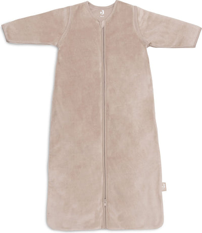 Jollein baby slaapzak winter met afritsbare mouw 110cm velvet - wild rose - winterslaapzak