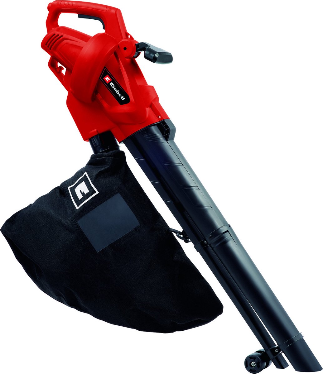 Einhell elektrische bladblazer -zuiger gc-el 3024 e - 3000 w - blaas- zuigfunctie - 40 l opvangzak - blaassnelheid: 240 km u - hakselfunctie: 10:1
