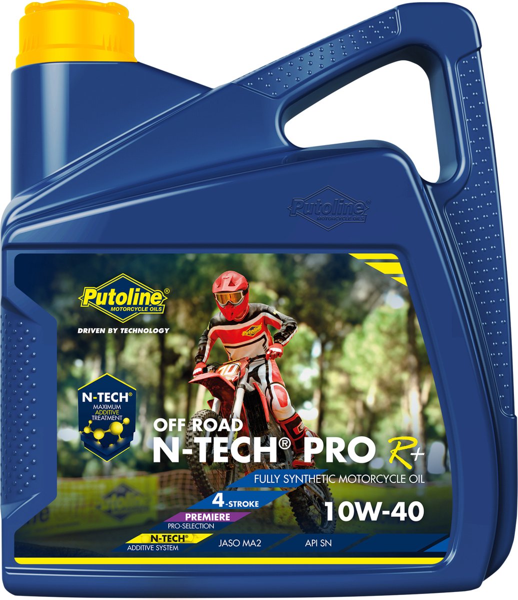 Putoline n-tech pro r+ fuoristrada 10w40 4l
