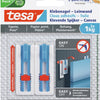 Tesa verstelbare spijker voor behang pleister - canvas spieraam - 1 kg spijker - verwijderbaar