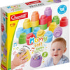 Quercetti bouwblokken baby speelgoed met geluid - 18 stuks.
