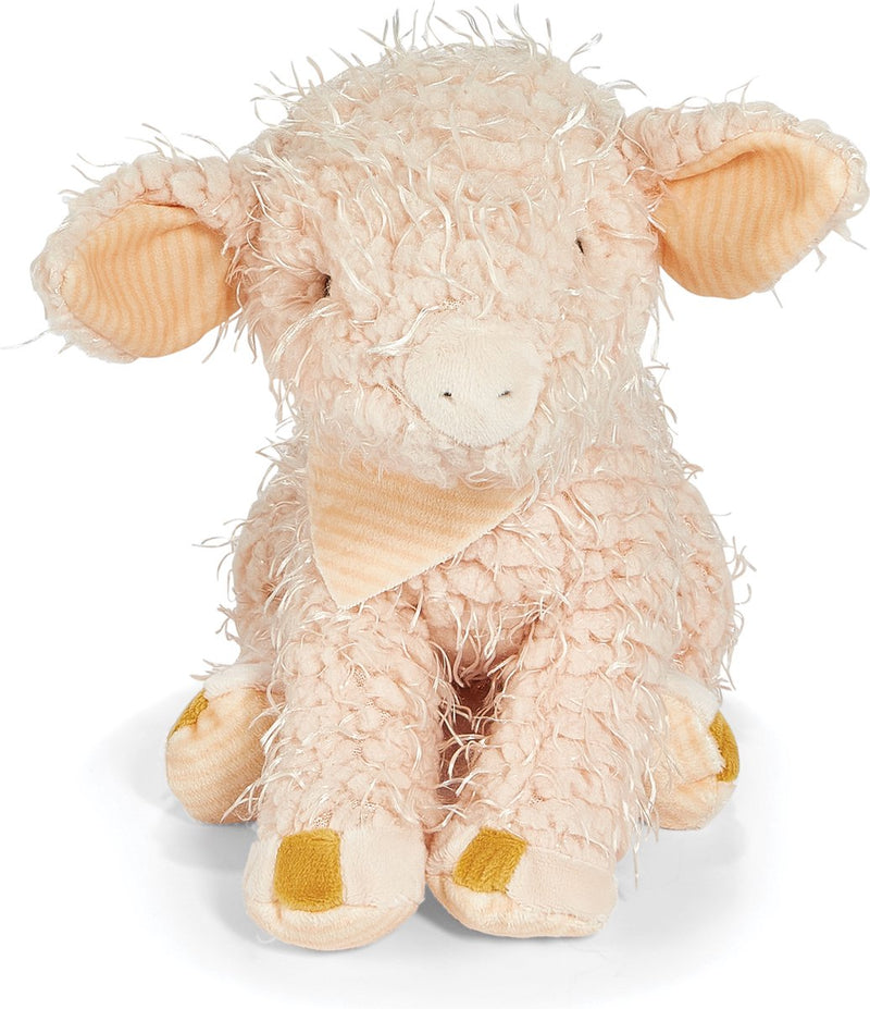 Bunnies by the bay hammie het varken knuffel - knuffeldier - geborduurde details - varken - 33 cm - roze