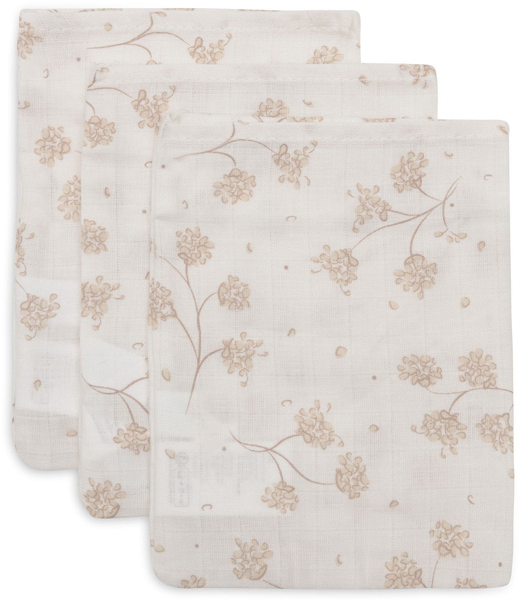 Paños hidrofílicos Jollein 15x20cm - sueños frondosos - algodón - 3 piezas