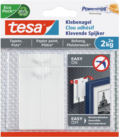 Tesa 1051203 - Adhesivo para uñas superficies sensibles 2kg | 8 piezas