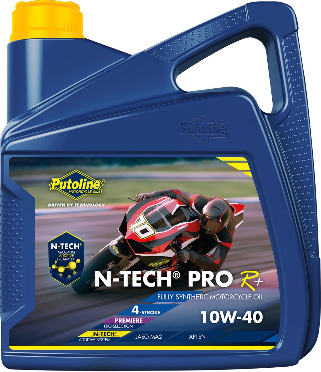 Putoline n-tech pro r+ 10w40 olio 4t 4 litri