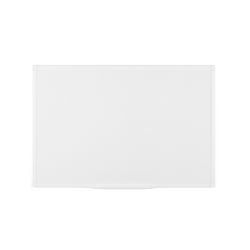 Magnetic whiteboard bi-office antimicrobial white