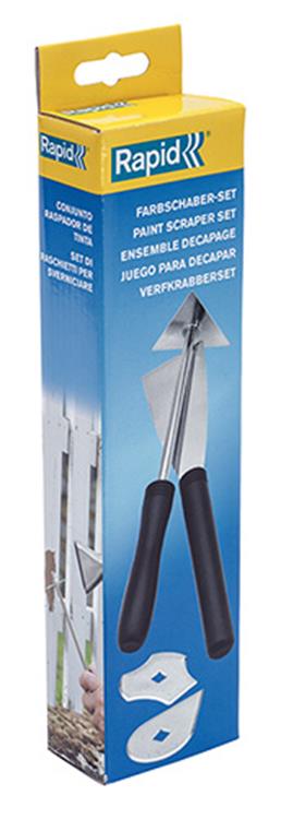 Rapid 1057356 - verfschraper set voor heteluchtpistool, doosje | 1 stuks