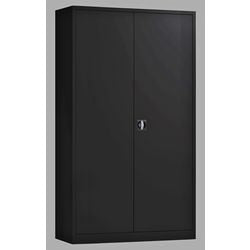 Armario con puerta batiente ch195120 antracita 120 x 42 x 195 cm