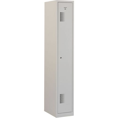 Garderobekast nh 180-1.1 grijs 300 x 500 x 1.800 mm