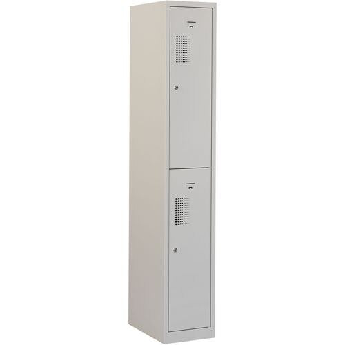 Garderobekast nh 180-1.2 grijs 300 x 500 x 1.800 mm