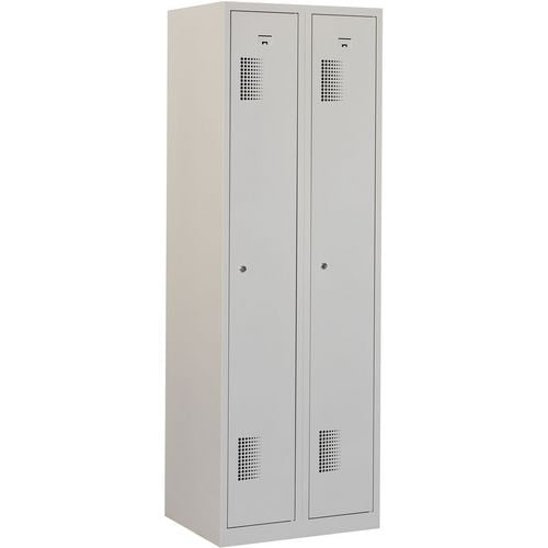 Garderobekast nh 180-2.2 grijs 600 x 500 x 1.800 mm