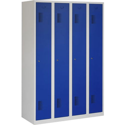 Armadio nh 180-4.4 grigio, blu 1.200 x 500 x 1.800 mm