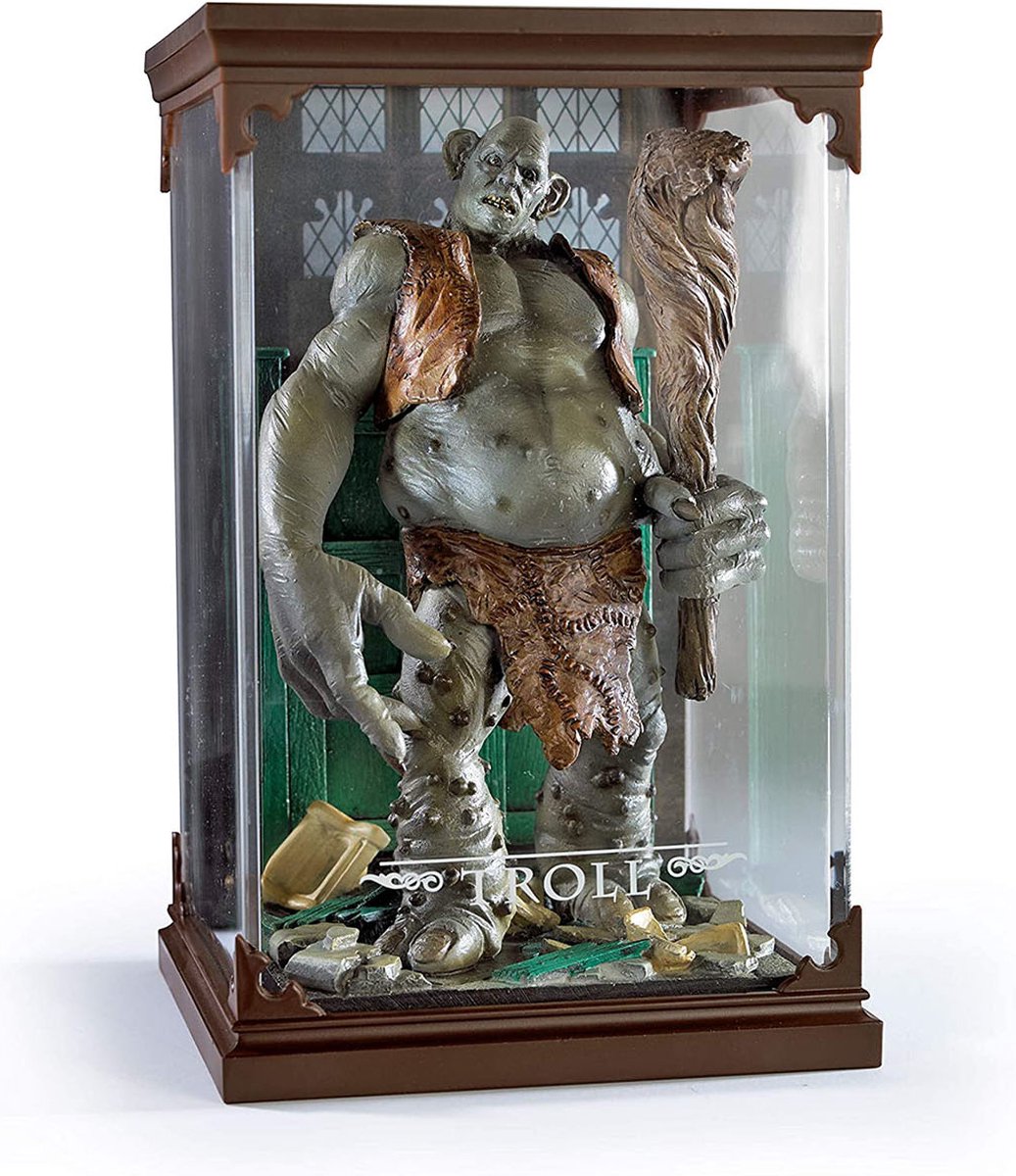 Collezione Noble Harry Potter - figura di creature magiche - troll