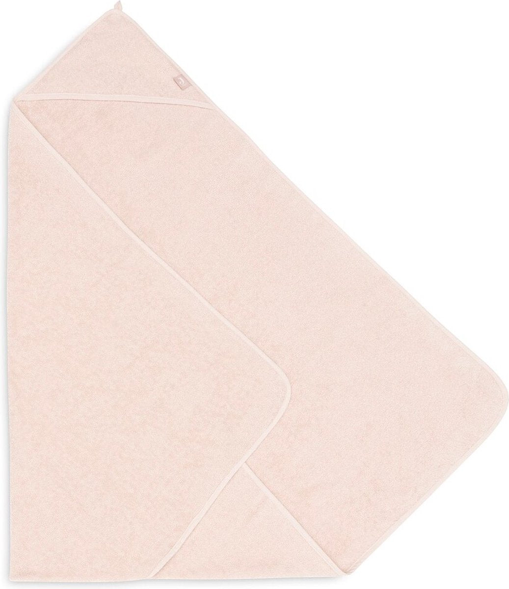Jollein - capa de baño de felpa 75x75cm - toalla de bebé con capa de baño, chal, poncho de baño - rosa salvaje