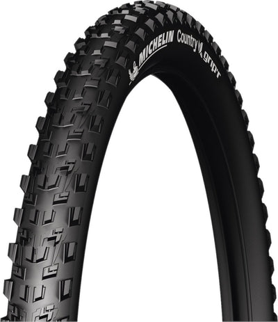 Michelin tire 27.5” – country grip'r – tlr (tubeless ready) – folding tire – etrto size: 54-584 – black