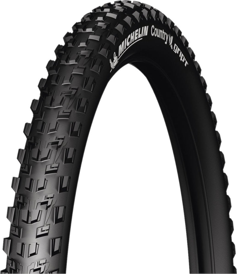 Pneumatico Michelin 27.5” – country grip'r – tlr (tubeless ready) – pneumatico pieghevole – misura etrto: 54-584 – nero