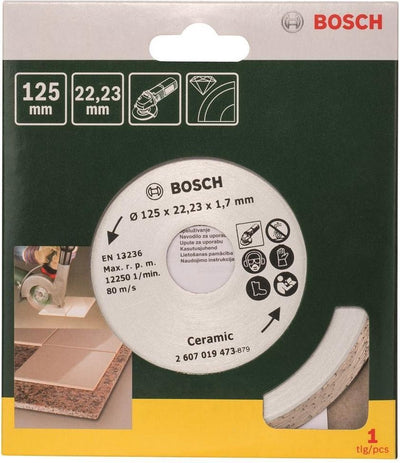 Bosch accessories diamond cutting disc for ceramic tiles, 125 mm ø - 2607019473