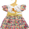 Abito bambole Unicorno Goldy, 35-45 cm