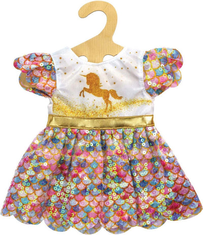 Abito bambole Unicorno Goldy, 35-45 cm