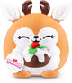 Snackles kerstserie 2 knuffel van 20 cm (frosty)van zuru