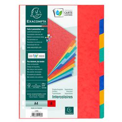 Pestañas exacompta 1408e a4 gama de colores
