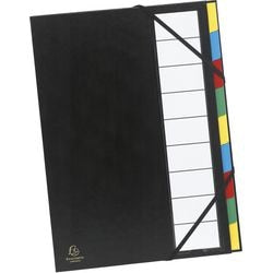 Carpeta clasificadora exacompta 55330e surtido de colores a4