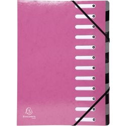 Carpeta lomo ampliable exacompta 53928e a4 rosa