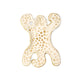 Decorative bowl leopard white 13cm
