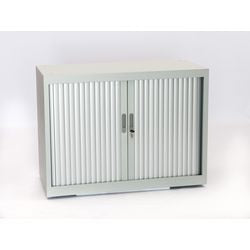 Armadio con ante a rulli chs7380 alluminio 80 x 45 x 73 cm