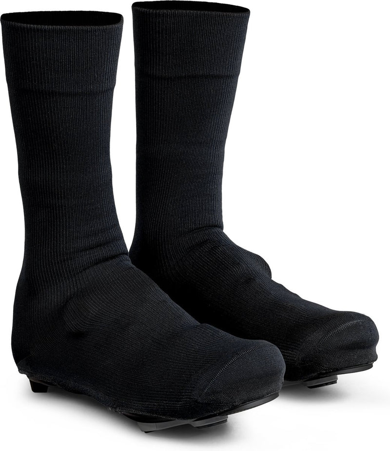 Gripgrab - Cubrezapatillas de ciclismo impermeables de punto Fladrien Cubrezapatillas de ciclismo de carreras impermeables de punto - unisex - negro - talla XL (45-47)